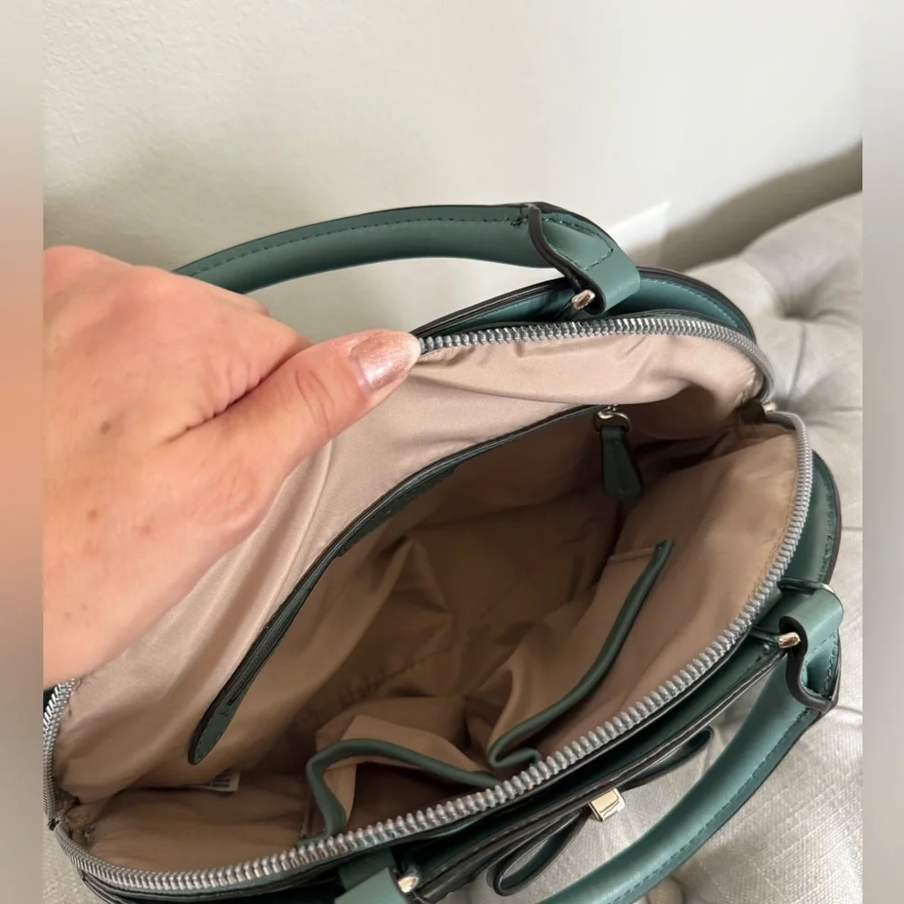 Nine West Teal Crossbody Purse with Bow